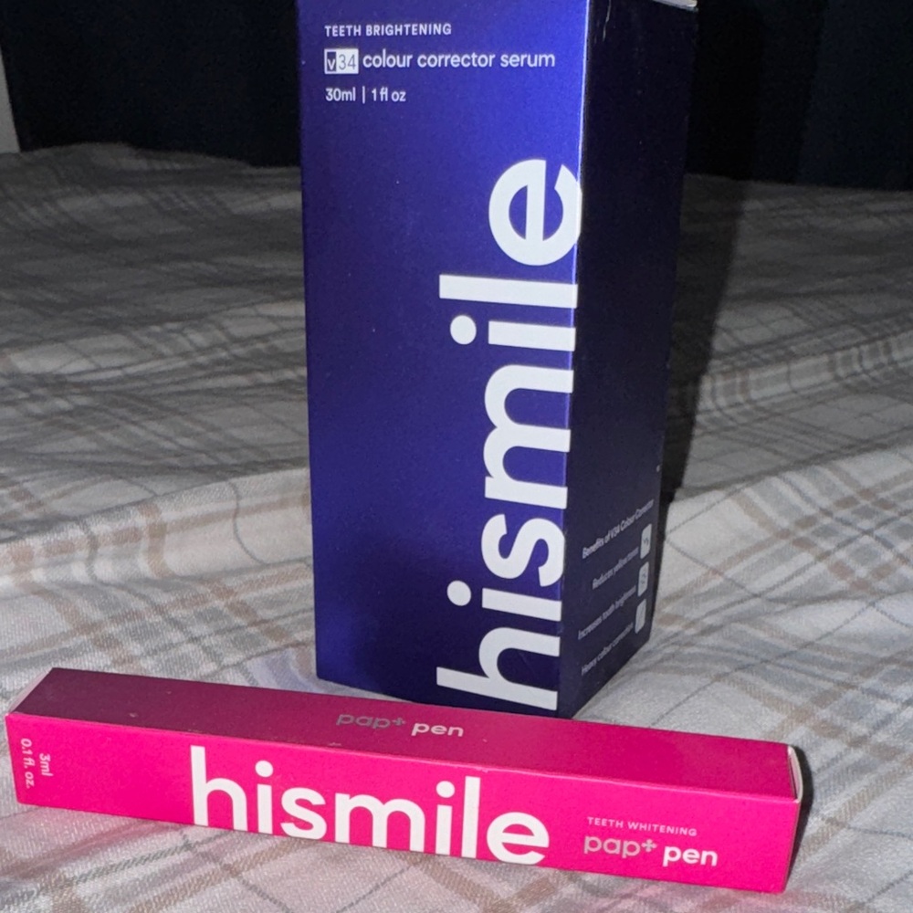 Teeth Whitening Serum and Pen Set - Purple and Pink